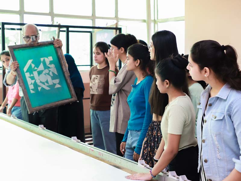 Block Printing Workshop at IMS-DIA